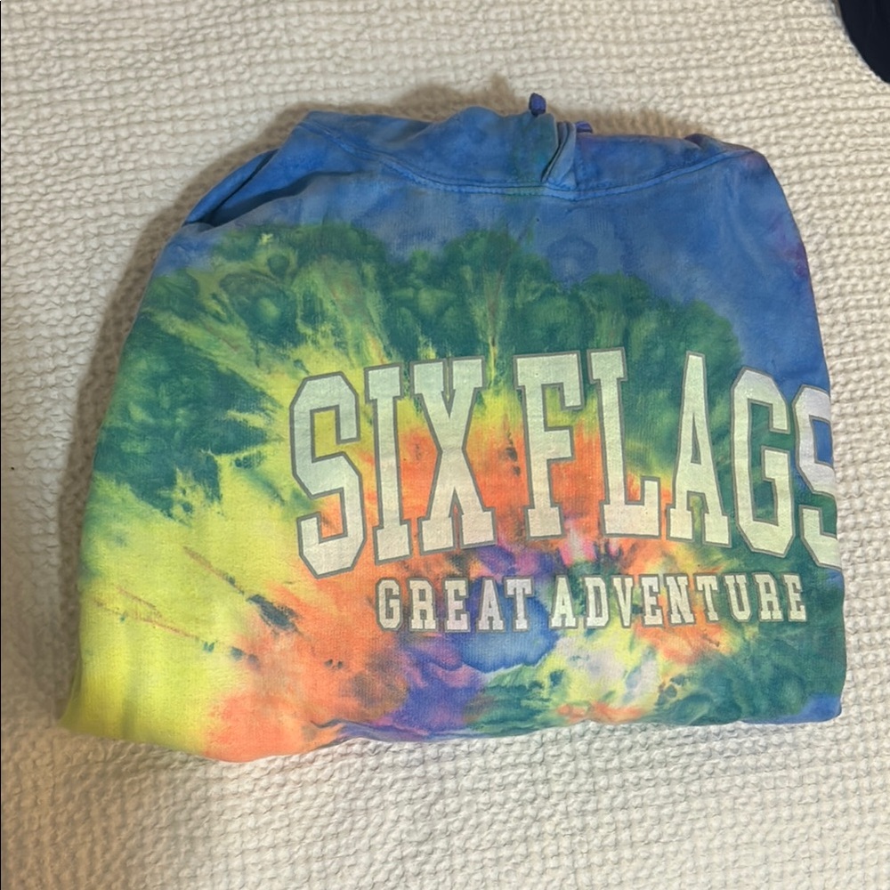 Six Flags Tie-Dye Hoodie